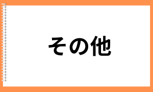 その他