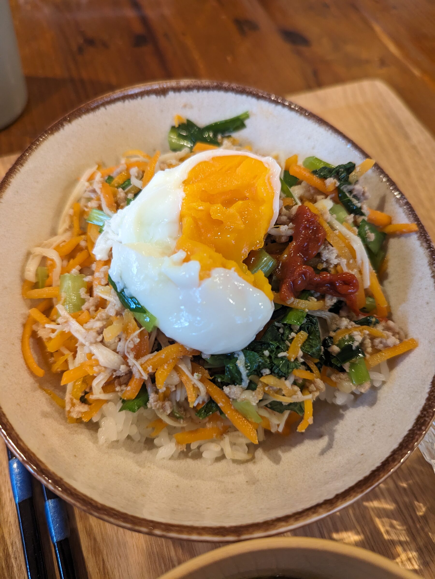 以前作ったオイシックスのビビンバのミールキット